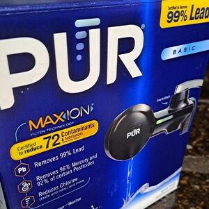 PUR  Faucet Water Filter Maxion Technology